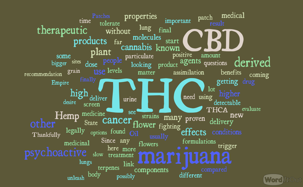 Medical Marijuana for Cancer Therapy: THC and CBD