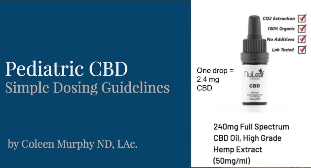 Pediatric and Adult CBD Dosing Guidelines